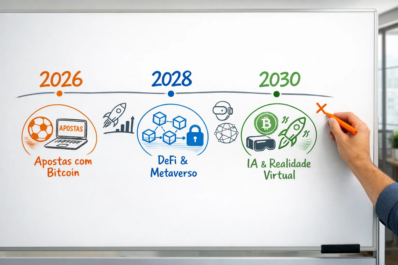 Futuro das Apostas Bitcoin: Tendências para 2026–2030