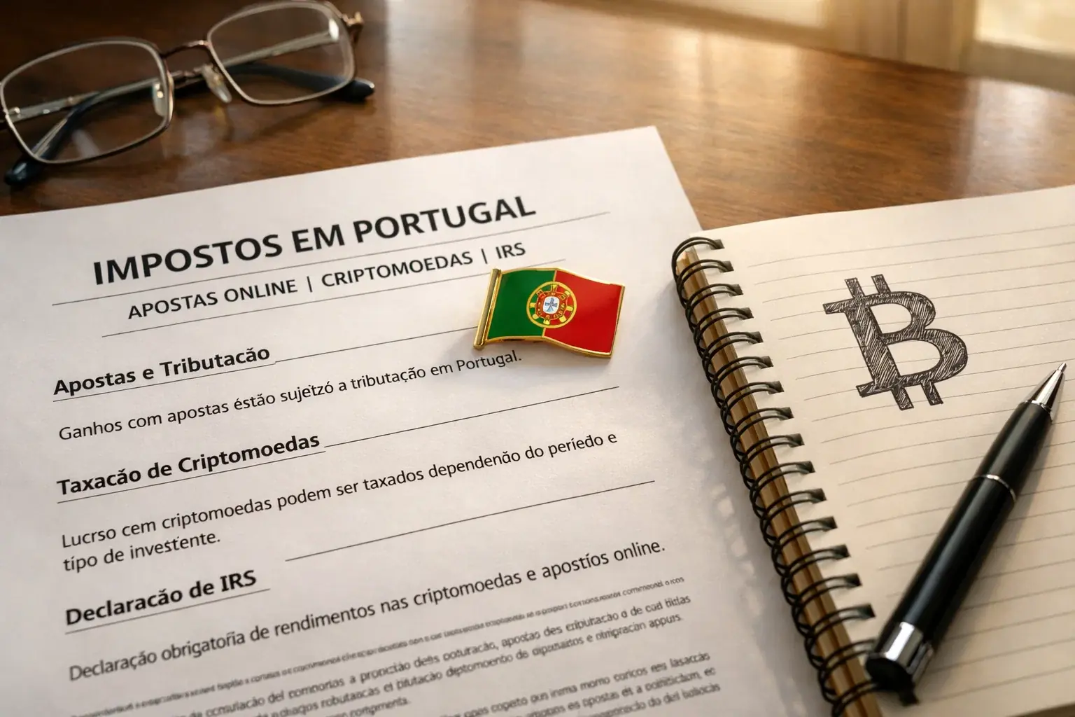 Impostos sobre Apostas em Portugal: Cripto e Isenção de IRS | 2026